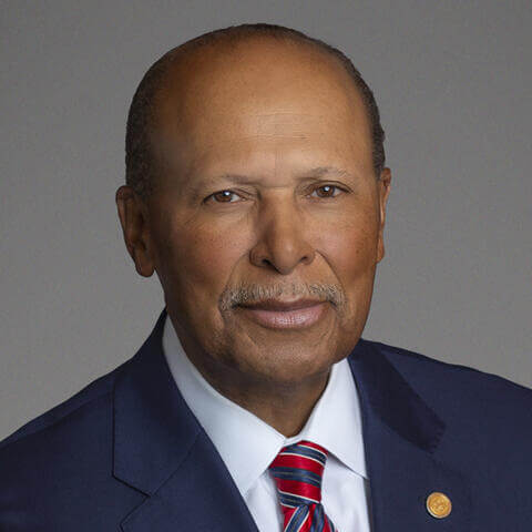 Antoine Garibaldi, Ph.D. (B.A. ’73), president emeritus and Distinguished University Professor at the University of Detroit Mercy